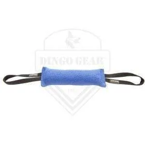 Motivador con doble asa de tela francesa azul Dingo Gear.