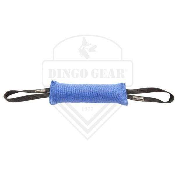 Motivador con doble asa de tela francesa azul Dingo Gear.
