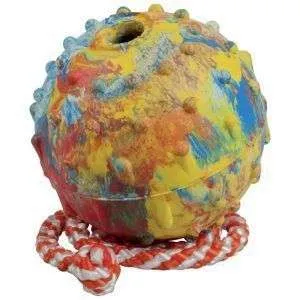 Gappay pelota de 7cm con cuerda para perro