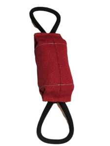 Rugby asas rígidas, mordedor para perros que se queda de pié gracias a sus asas rígidas.