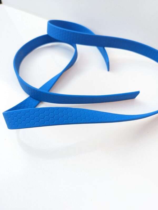 Correa biothane 16mm azul para perro