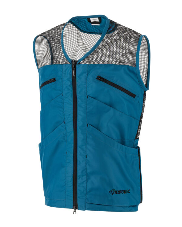 chaleco para entrenamiento canino verano Gappay azul