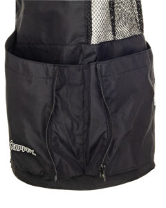 lateral del chaleco de verano Gappay con la cremallera abierta