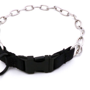 collar eslabones con cierre click